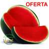 Sandia Negra sin Pepitas (medias o enteras)